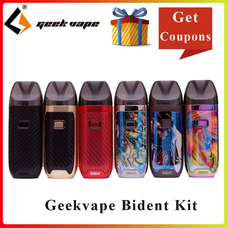 Новейший GeekVape pod Комплект 950 мАч 3 5 мл электронная сигарета картридж Micro AS Chip MTL/DTL