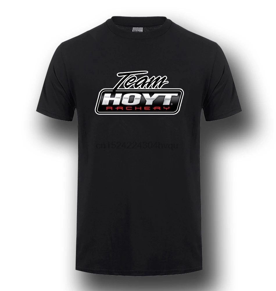 New Hoyt Archery Logo Hommes t-shirt noir taille S à 3XL