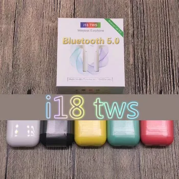 

I18 TWS Bluetooth 5.0 Earphones Earbuds Wireless Headsets 3D Sound Touch Control for IOS Android Smart Phone PK I10 I12 I14 TWS