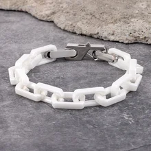 

Bracelet Men Stainless Steel Gold Chain LinK Punk Cool Motorcycle Accessories Charm Wholesale Fashion Jewelry Gift For Boyfriend