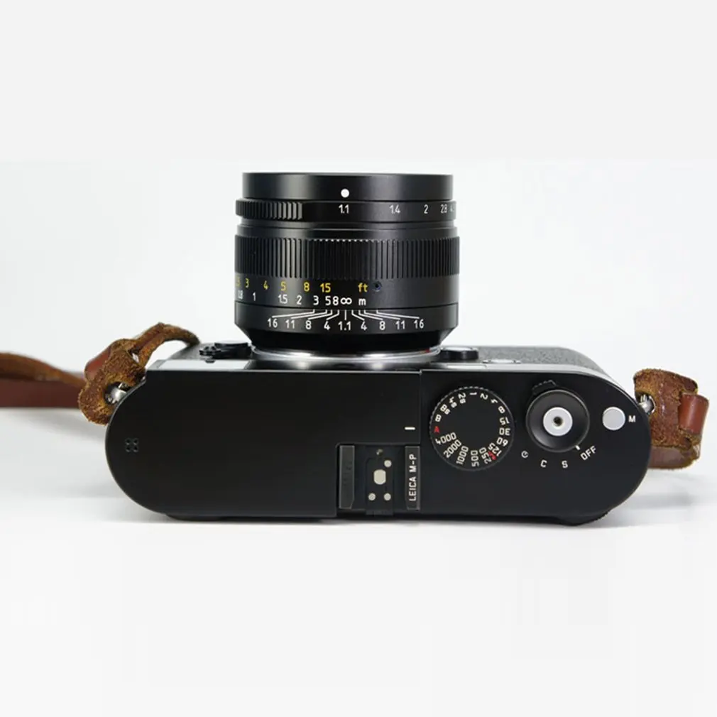 7 artisans 50mm F1.1 Prime Lens to All Single Series for Leica Metal Micro Cameras Accessories E-Mount Manual Focus