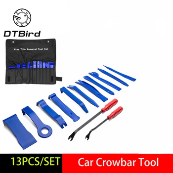 

13PCS Car Disassembly Tools DVD Stereo Refit Kits Interior Plastic Trim Panel Dashboard Installation Removal Repair Tools