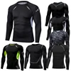 Men Compression Running T Shirt Fitness Tight Long Sleeve Sport tshirt Training Jogging Shirts Gym Sportswear Quick Dry rashgard ► Photo 2/6