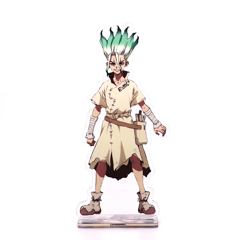 Японское аниме Dr. STONE Ishigami Senku Shishio Tsukasa Косплей акриловая настольная фигурка модель игрушечная тарелка Рождественский подарок