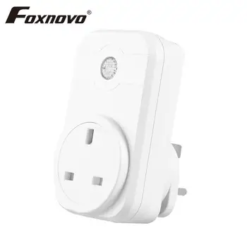 

Foxnovo WiFi Smart Charger Wireless Switch Power Socket Remote Control Sockets with Timing Function