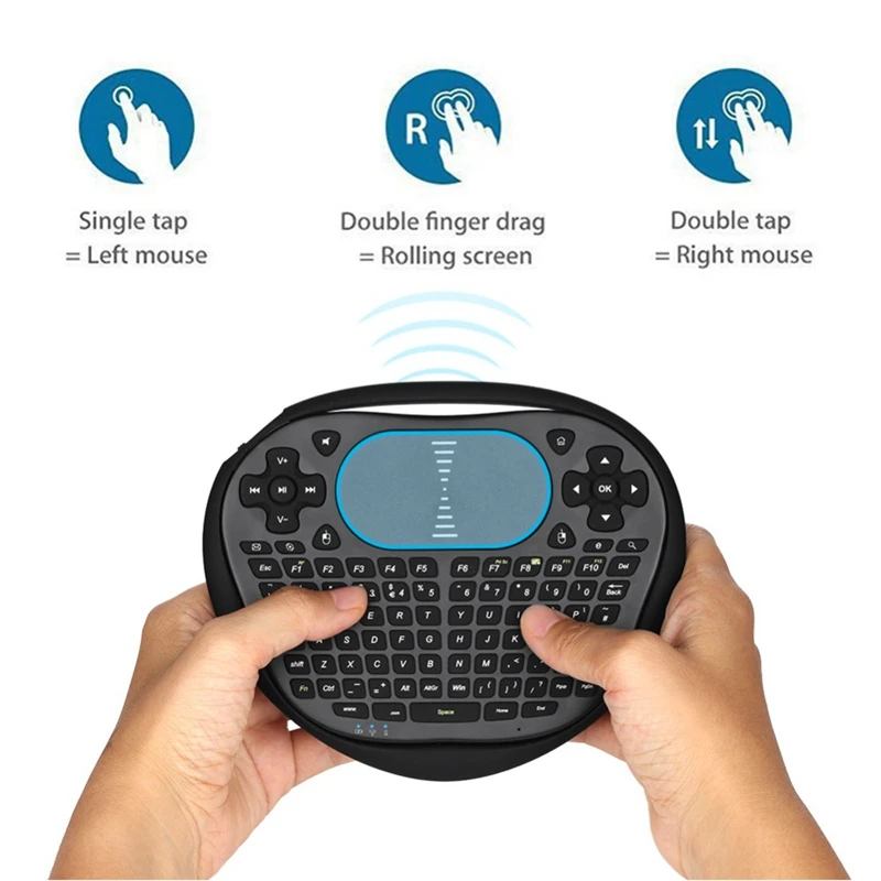 T8 2.4G Wireless Keyboard With Touchpad Mouse For Android TV Box Smart TV PC Projector