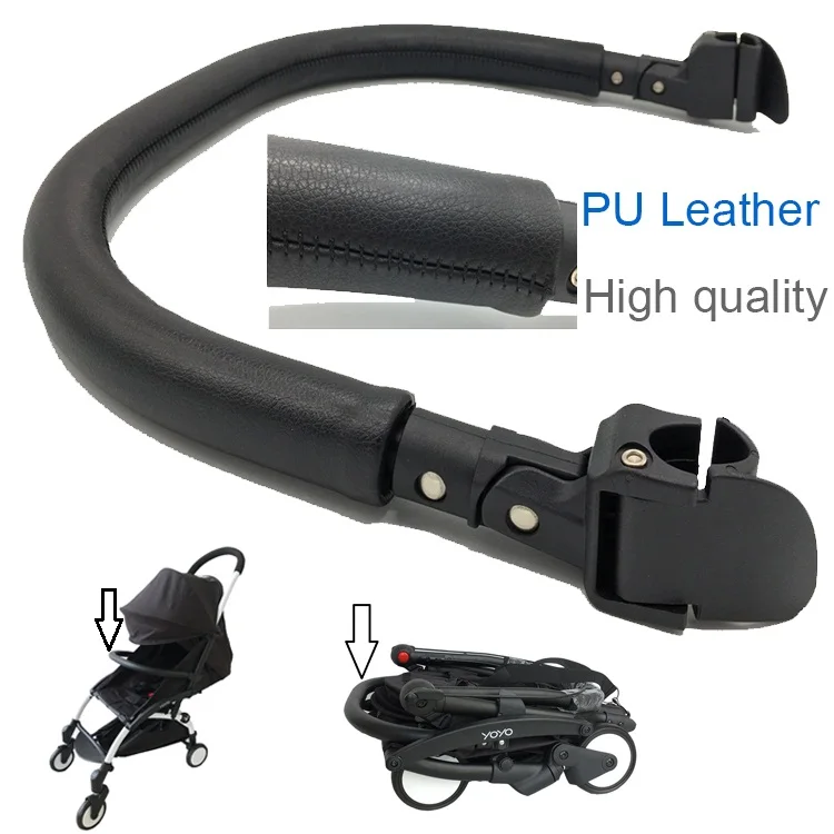 Yoya Baby stroller accessories leather armrest high quality handle front bar fence for babyzen yoyo babysing babytime Yoya Baby stroller accessories leather armrest high quality handle front bar fence for babyzen yoyo babysing babytime