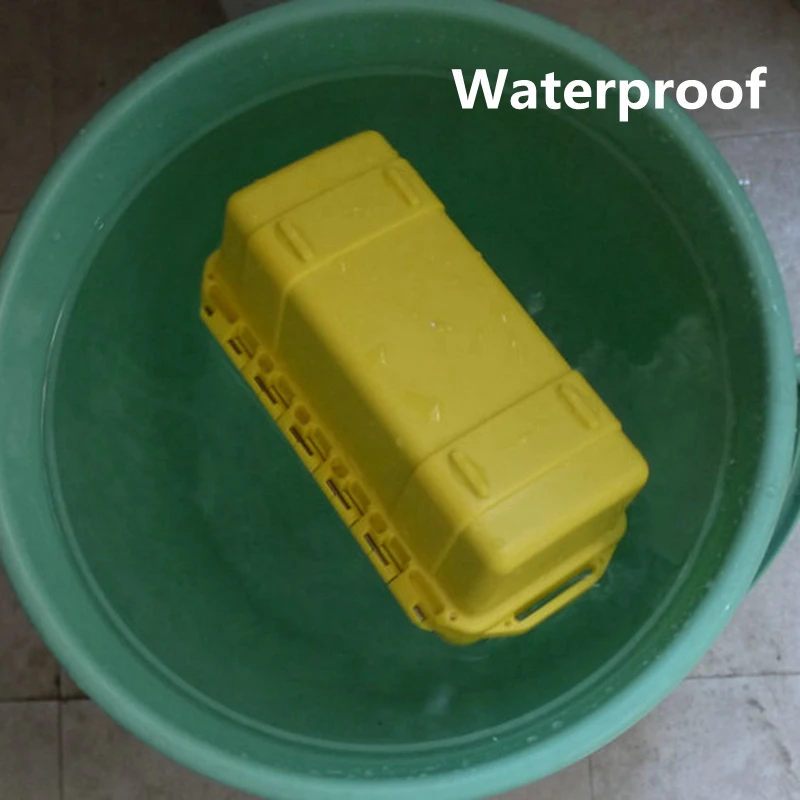 Colorful Outdoor Shockproof Waterproof Boxes Survival Airtight Case Holder Storage  Tools Travel Sealed Containers