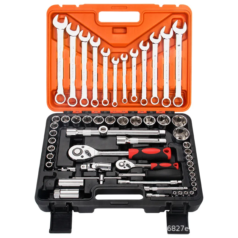 

61pcs Wrench Socket Set Hardware Spanner Screwdriver Ratchet Wrench Set Kit Car Repairing Tools Combination Hand Tool Sets