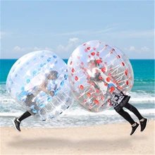 1,2 м надувные игрушки для детей и взрослых 0,8 мм ПВХ тело воздушный пузырь футбол Зорб мяч бампер мяч Футбол Спорт на открытом воздухе игра