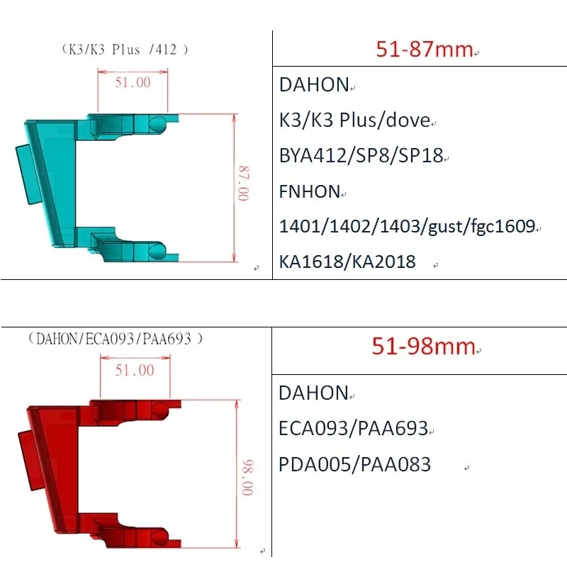 Litepro Folding Bike Front Bags Panniers Mount Block Adapter 51mm