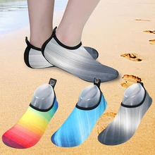 1 шт.; Водонепроницаемая Обувь для плавания; летняя пляжная обувь для кемпинга; мягкая прогулочная обувь унисекс на плоской подошве для взрослых; обувь для подводного плавания