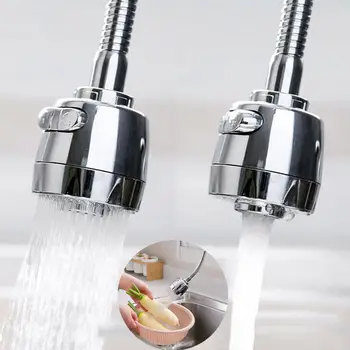 

2 Types Faucet Aerator Moveable Flexible Tap Head Shower Diffuser Rotatable Nozzle Adjustable Booster Faucet Kitchen Accessories