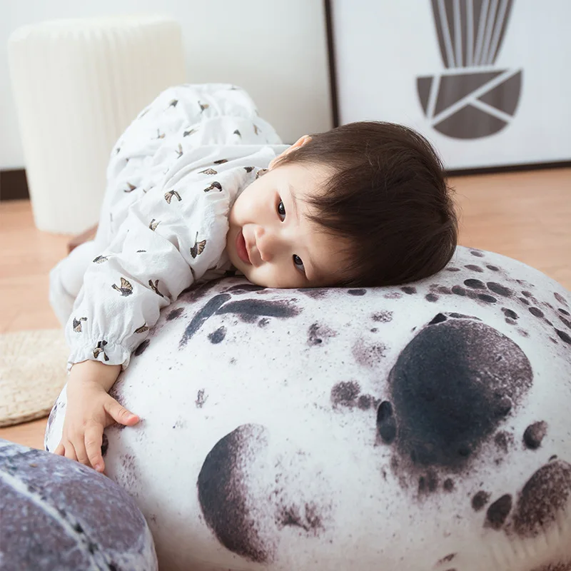 Armchair Seat Kawaii Stone Pattern Cushions for Office Dinning Chair Desk Seat Backrest Pillow Office Seats Textiles Almofadas 3