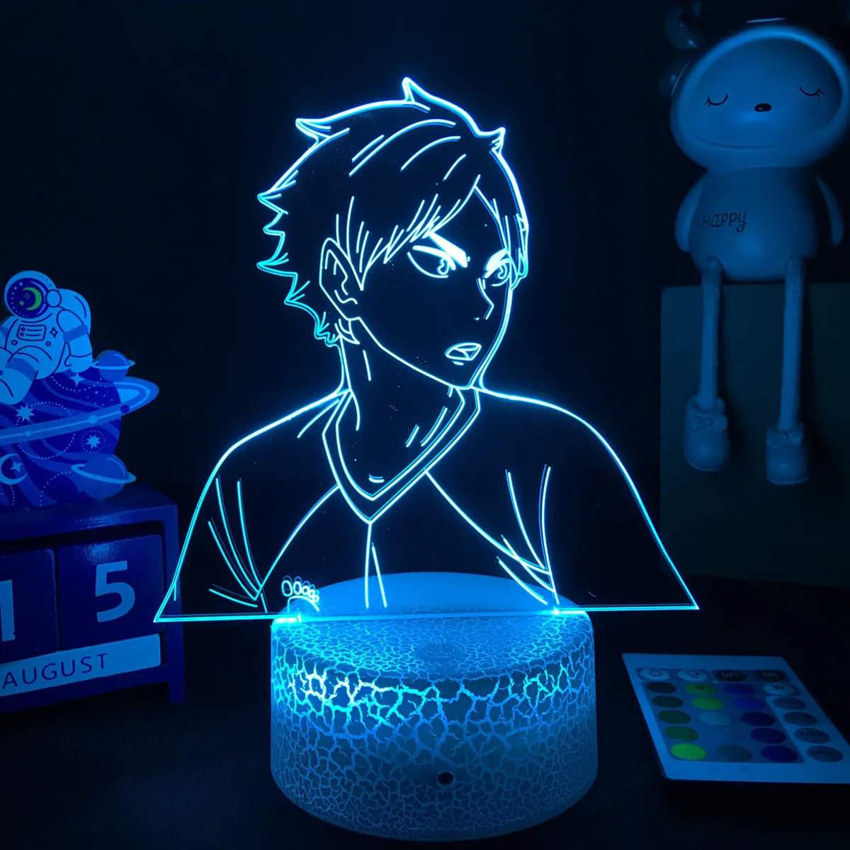 Аниме Haikyuu! Ночной светильник эйта полу рисунок 3D светодиодный для Украшения в