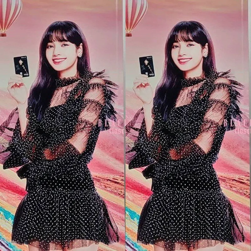 Kpop Twice Iu Seo Yea Ji Fashion Mesh Lace Splice Black Wave Point Dress Women Party Sexy Perspective Long Sleeved Mini Dresses Dresses Aliexpress Kpop Twice Iu Seo Yea Ji Fashion Mesh Lace Splice Black Wave Point Dress Women Party Sexy Perspective Long Sleeved Mini Dresses Dresses Aliexpress