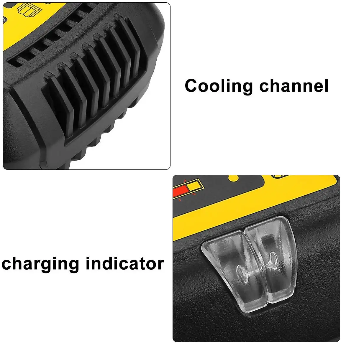 Зарядное устройство литий-ионный разъем для аккумуляторов для Dewalt 10,8 V~ 20V DCB612 DCB201 DCB200 DCB230 DCB205BT DCB205 DCB206 DCB203BT DCB204BT