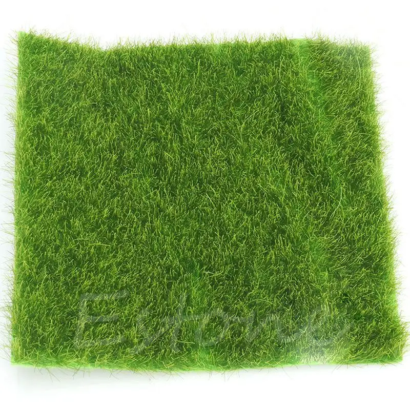30x30cm Искусственный садовый газонный мох, миниатюрный горшок, сказочный кукольный домик, Декор, сделай сам, E65B - Цвет: 30x30cm
