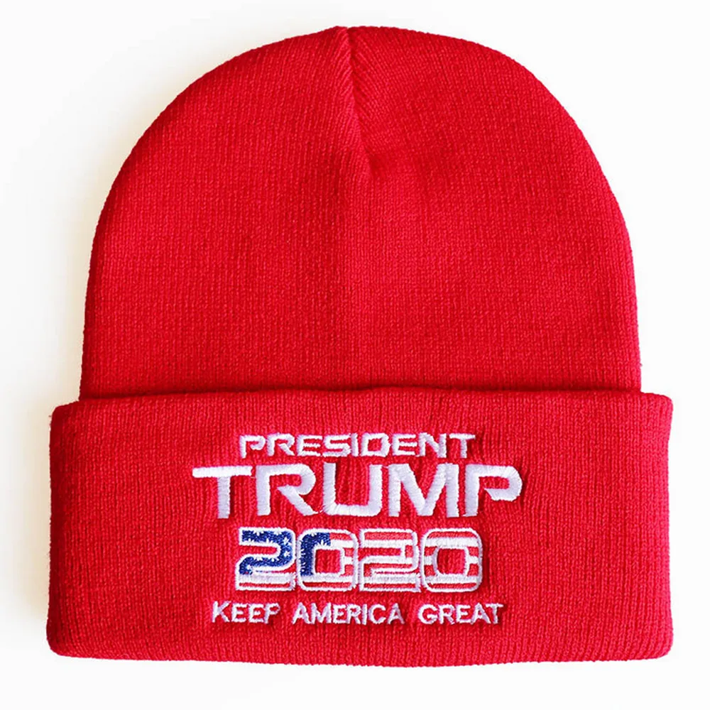 Фирменная Новинка, унисекс, Дональд Трамп,, Шапка-бини, делает Америку великолепной, Вязанная, бини Зимняя Теплая Лыжная Шапка, Прямая поставка - Цвет: 6
