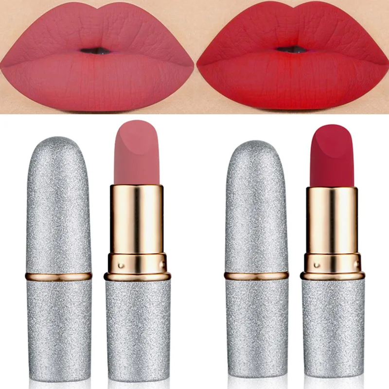 

Hot Sales Matte Liquid Lipstick Long Lasting Moisturizer Lip Gloss Waterproof Lipgloss Makeup Nude Lip Balm Korean Cosmetic