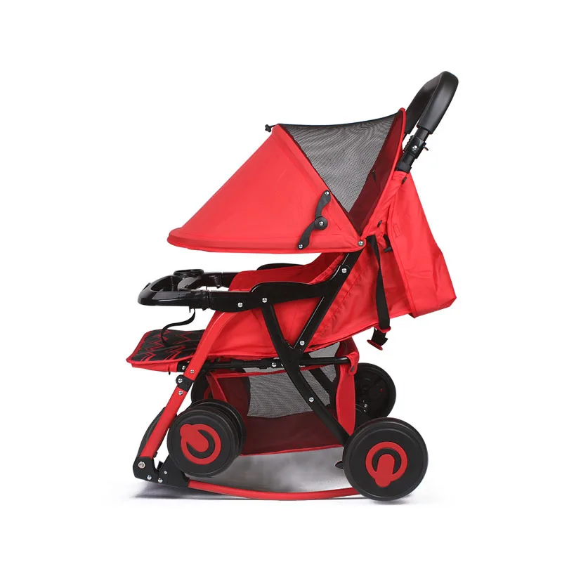 

Baby good fun baby cart Portable folding stroller 4-wheel stroller variable cradle children's cart