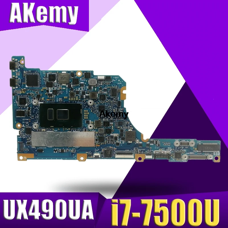 Материнская плата UX490UA материнская для ASUS ZenBook 3 Deluxe ноутбука (обмен)! | Компьютеры
