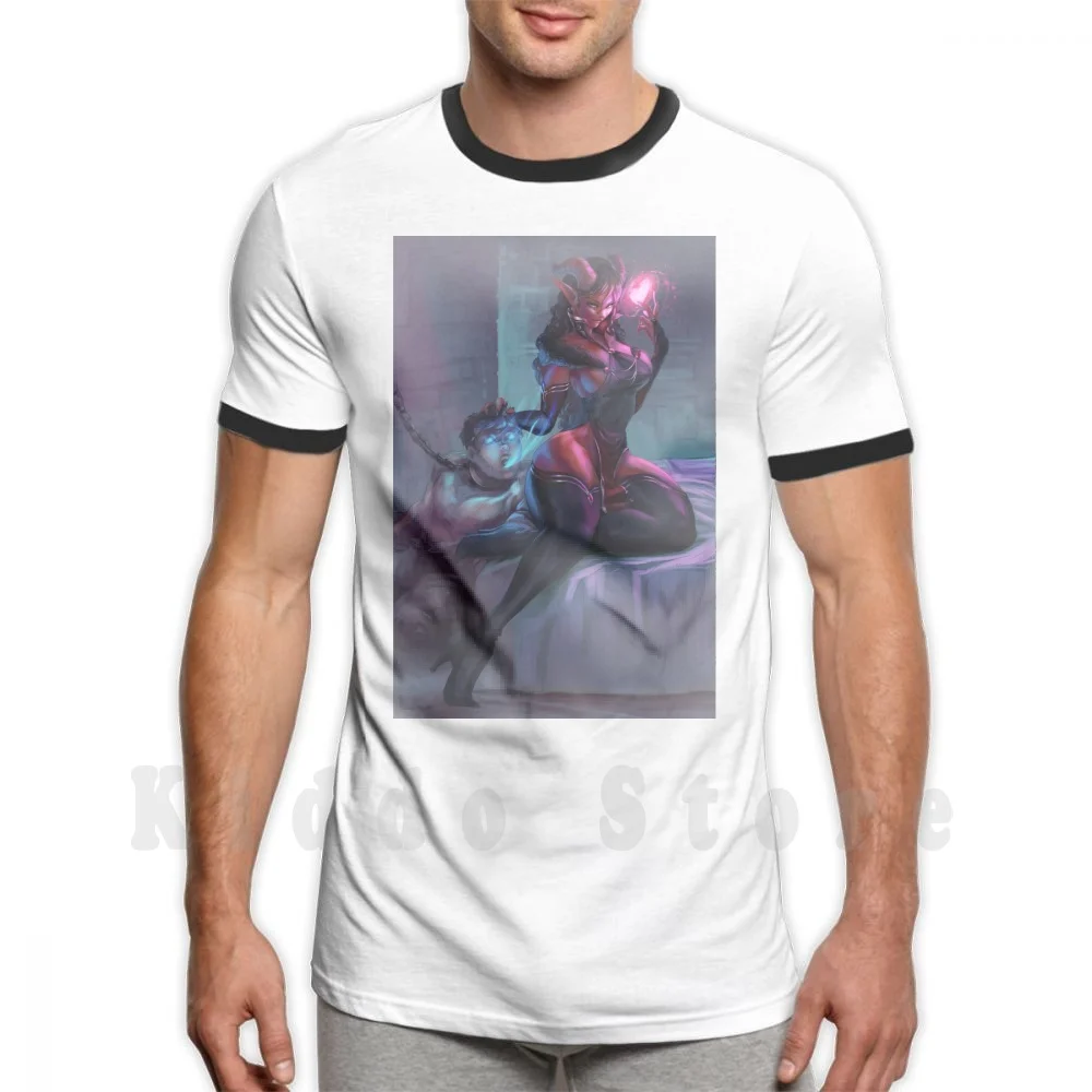 Succubus T Shirt Print For Men Cotton 