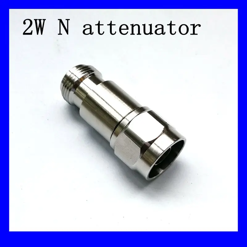 Free shipping 2W N-JK rf attenuator DC-6GHz 50ohm 1db 2db.3db 5db 6db 10db 15db 20db | Обустройство дома
