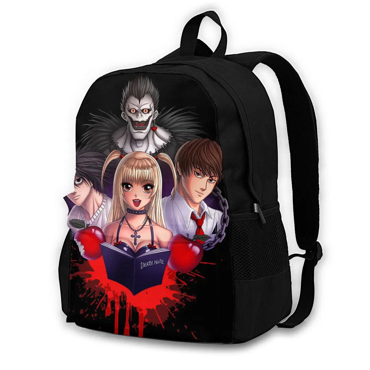 Рюкзаки для взрослых Death Note повседневные сумки рюкзаки хранения мужские и