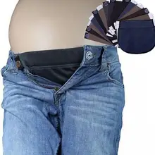 

Pants Waist Extender Pregnant Women Waistband Belt Comfortable Adjustable Elastic Pants Waist Extender Easy to Use for Dating