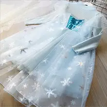 Платье принцессы; коллекция года; вечерние платья для детей; вязаный свитер для девочек; платья с блестками; Европейский костюм принцессы; Рождественская одежда