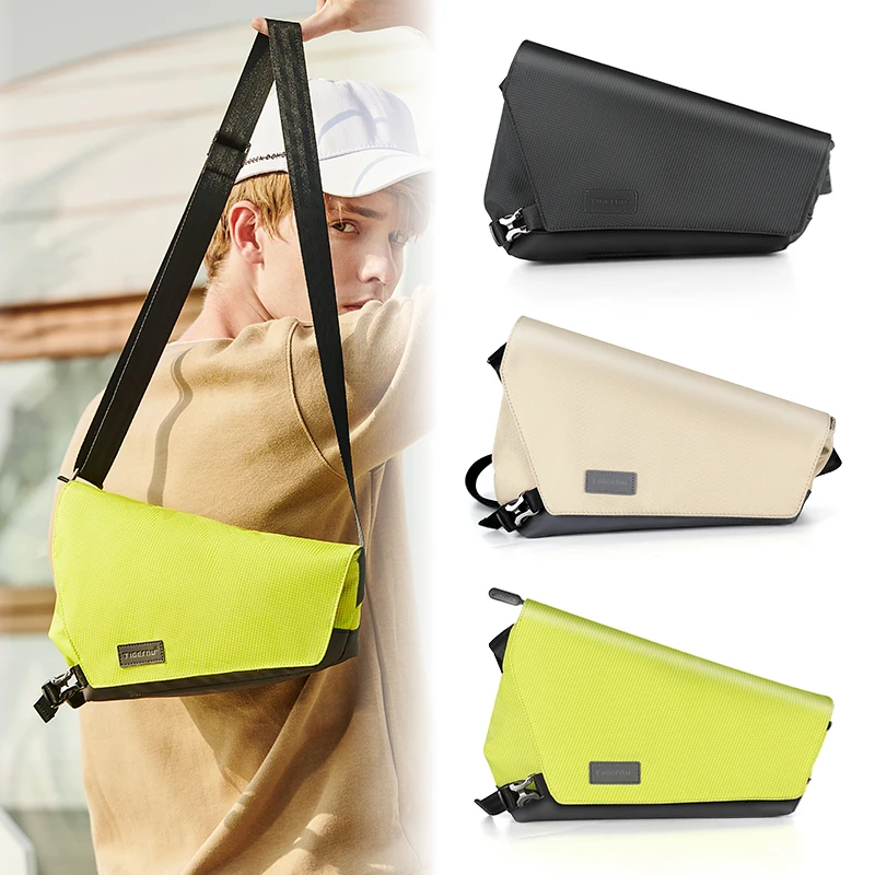 Tigernu Brand New Men's Chest Bags High Quality Anti theft Chest Bags Waterproof Mini Chest Bags For 9.7