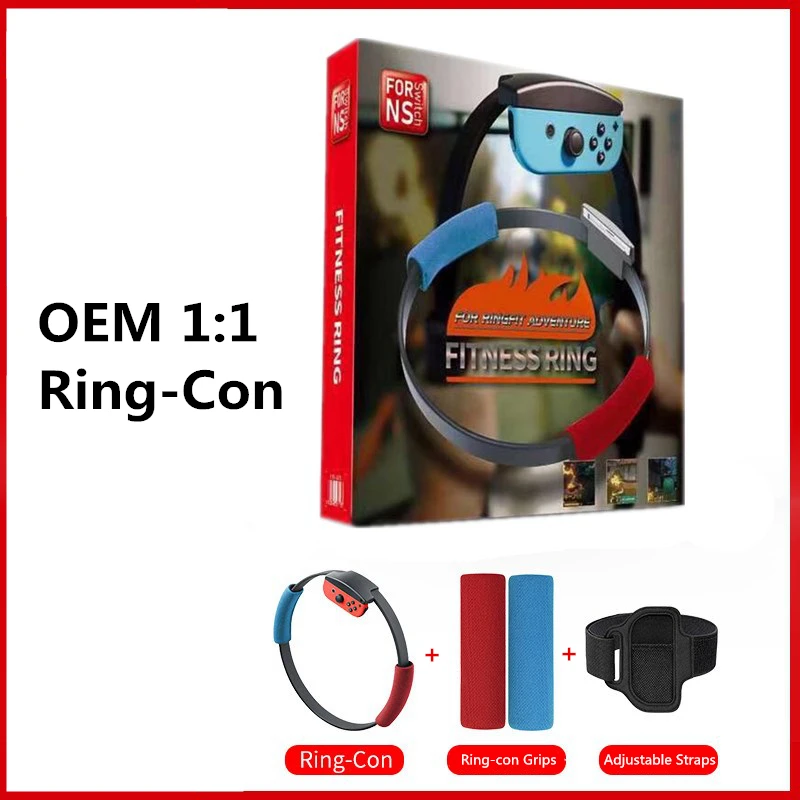 

Adjustable Elastic Sport Strap Ring-Con Non-Slip for Fitness Ring Fit Adventure Exercise Body Feeling Yoga Sports Games