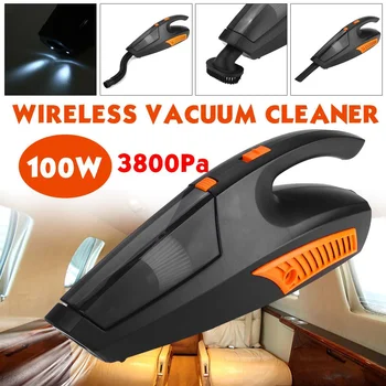 

2800Pa Strong Power Car Vacuum Cleaner DC 12V 100W Cordless Wet and Dry Dual Use Auto Portable Vacuums Cleaner For home Office
