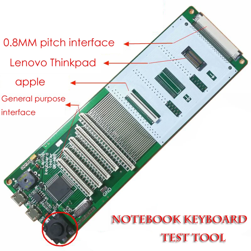 Producto A través de Serrado Comolado Universal Laptop Keyboard Tester Testing Device Machine Tool For  More Than 90% Keyboard Test Tool - Replacement Keyboards - AliExpress
