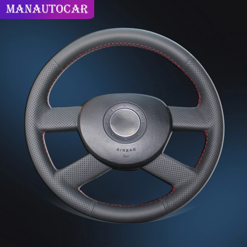 Оплетка на руль автомобиля для Volkswagen VW Polo 2003 2006 чехлы автомобильные колеса сделай