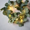 Ivy Eucalyptus leaves 1.8m garland fairy lights led string lights,garland wedding home decoration, mini led copper lights ► Photo 3/6