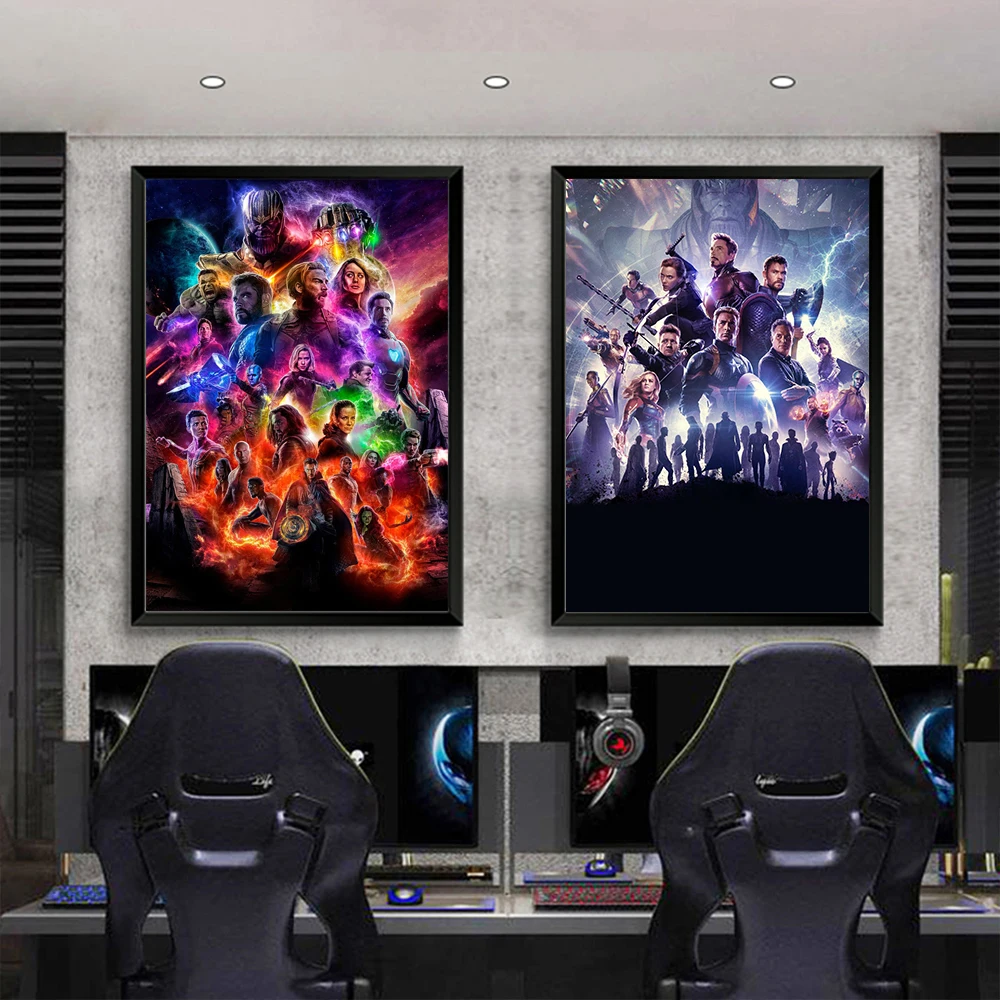 

Avengers Endgame Iron Man Superhero Canvas Diamond Painting Posters Prints Bedroom Apartment Pictures Art Decor For Living Room