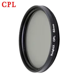 KnightX 52MM Professional Macro 10+ Lens ND Circular Polarizer CPL Camera Filter (52mm CPL)