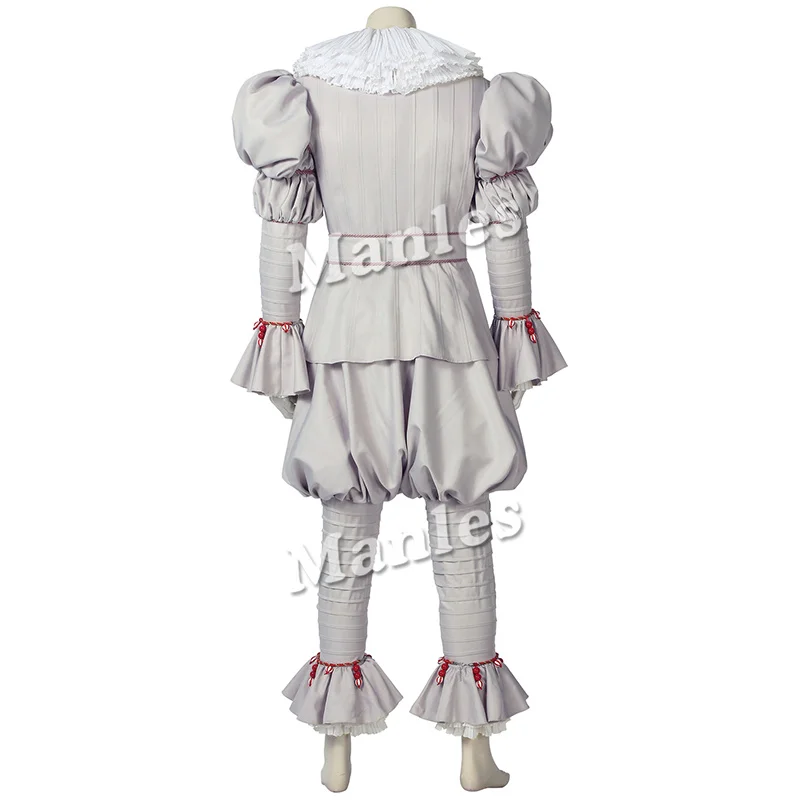 IT Chapter Two Costume It Pennywise, танцевальный клоун, куртка для костюмированной вечеринки, нарядная обувь для взрослых, наряд на Хэллоуин, индивидуальный заказ
