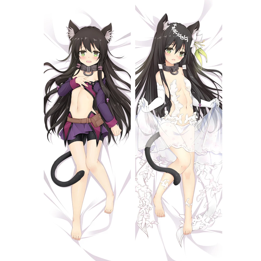 Чехол для подушки из аниме Isekai Maou to Shoukan Shoujo no Dorei Majutsu Dakimakura Hugging | Дом и сад