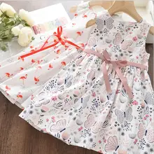 Платье принцессы Весна Летние платья для маленьких девочек милая детская одежда платье для ребенка для маленьких Одежда для девочек