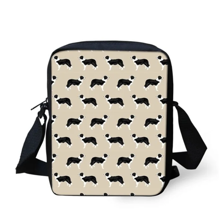 

Cute Cartoon Border Collie Mini Backpack Children School Book Bag for Boys Girls Kids Shoulder Crossbody Bags for Gifts