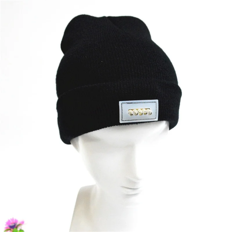 Головной убор со светодиодами портативная головная осветительная лампа Gopro Beanies