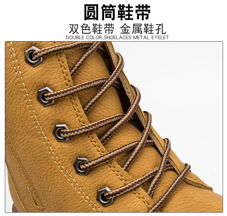 Hiking Boot,Classic Tooling Shoes,Trekking,Outdoor Shoes,Men's Mountain Boots,High Ankle,Big Size 39-46
