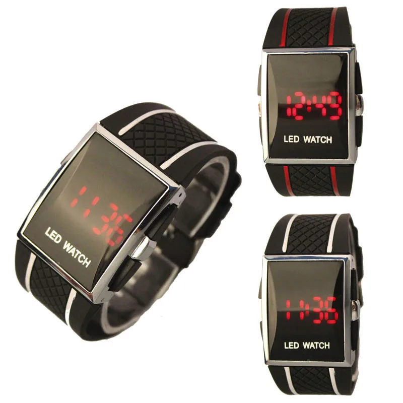 Мужские s часы мужские светодиодные цифровые часы мужские силиконовые спортивные часы группа электронные часы, мужские часы reloj mujer