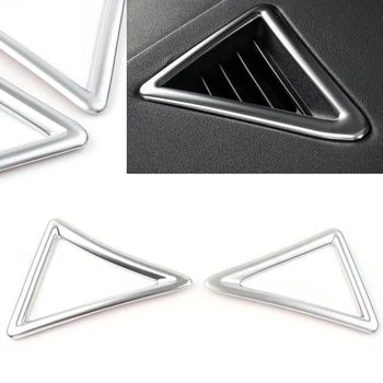 

Chrome ABS Car Interior Upper Air Vent Outlet Frame Trim For Toyota Alphard Vellfire 2016 2017 2018 2019 2020 RHD