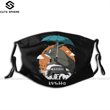 

Totoro Mouth Face Mask Totoro My Neighbor Totoro Facial Mask Cool Kawai with 2 Filters for Adult