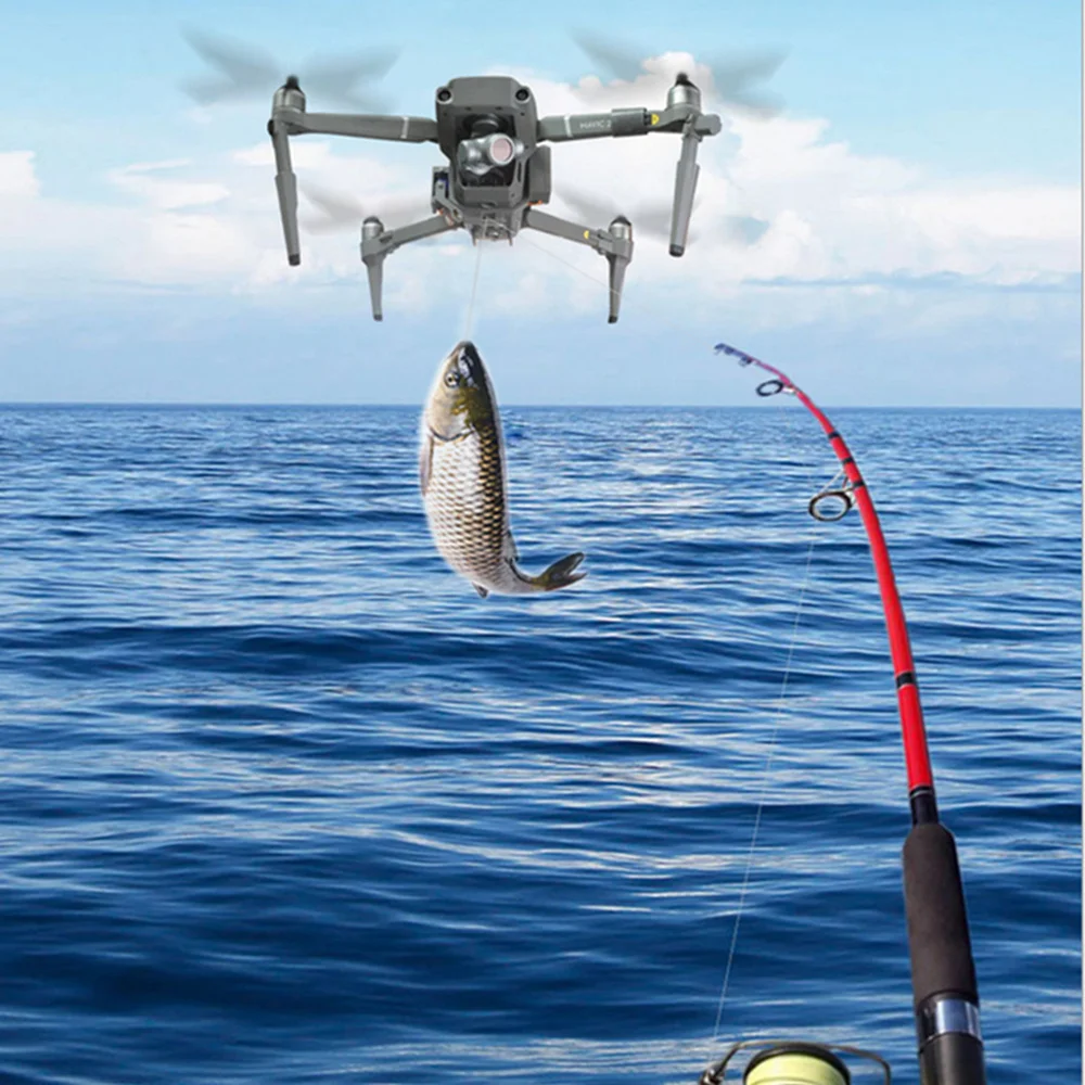 Airdrop Air Drop System для DJI Mavic 2 Pro Zoom Drone Fishing Shinkichon Pelter Fish Bait Advertising Ring Thrower Dropper|Наборы