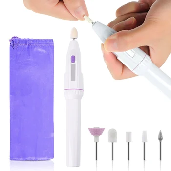 

Electric Nail Drill Pen Type Manicure Polishing Drill Bit Nail Polisher Machine Kit JS88